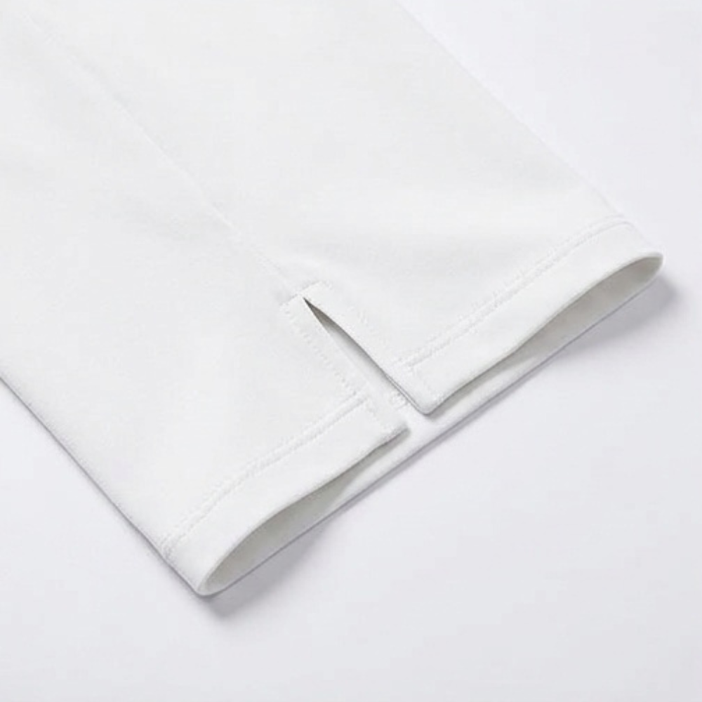 Cara High Waisted Stretch Capri Pants with Button-Front
