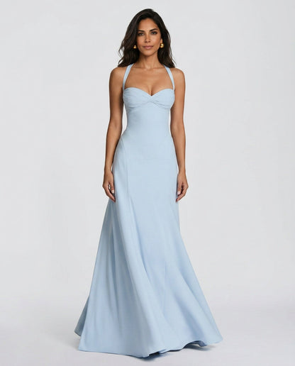 Evie Tiered Ruffle Maxi Dress with Sweetheart Neckline