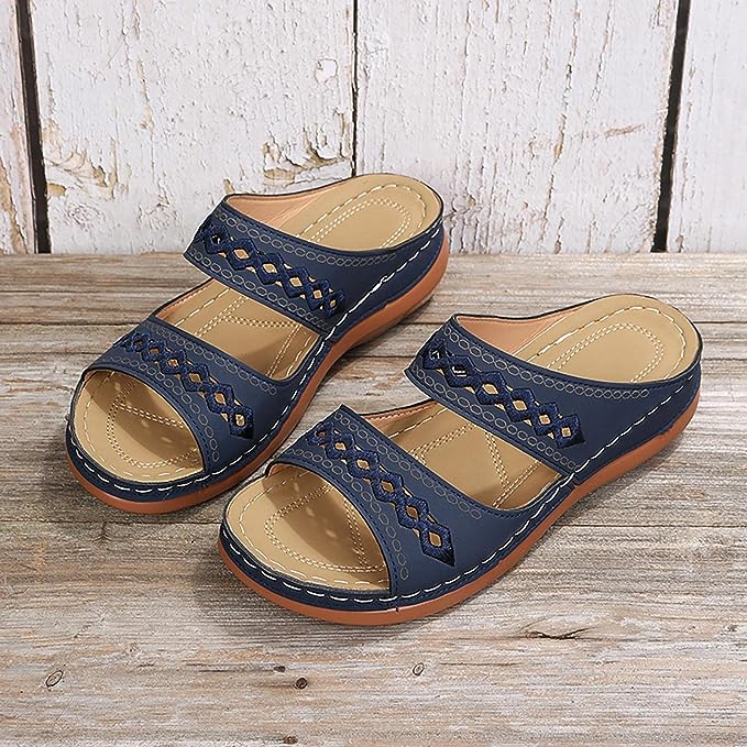 Jill Comfortable Sandals with Thick Cushioned Sole