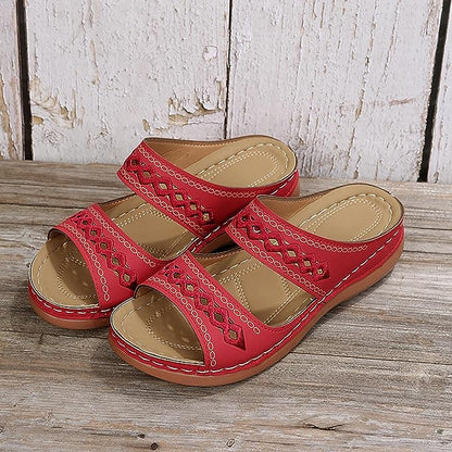 Jill Comfortable Sandals with Thick Cushioned Sole