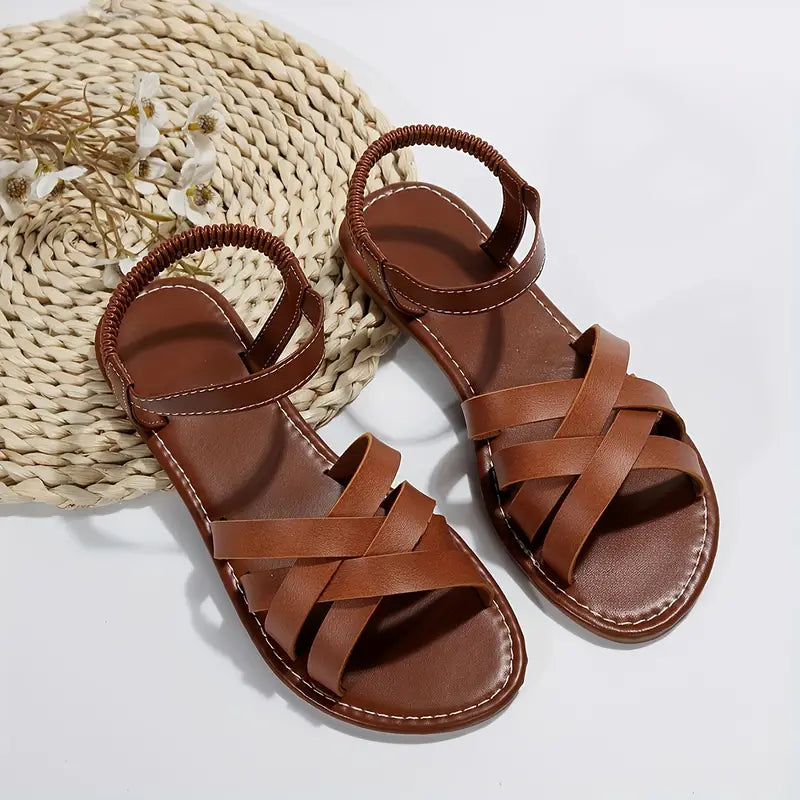 Kirra Cushioned Walking Sandals with Contoured Footbed
