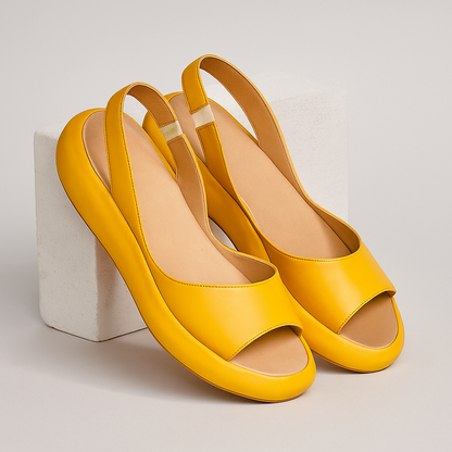Libby Relaxed Flat Sandals with Cushioned Footbed