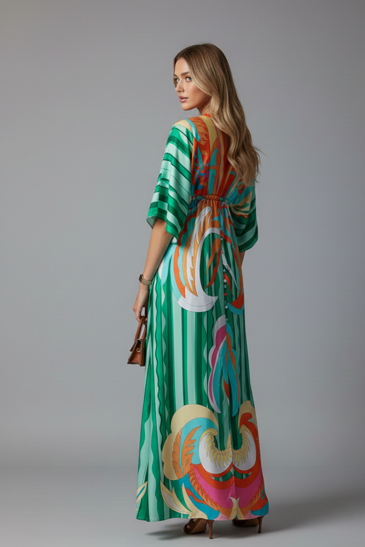 Lucy Effortless Boho Summer Maxi Dress
