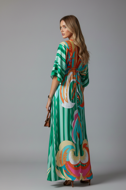 Lucy Effortless Boho Summer Maxi Dress