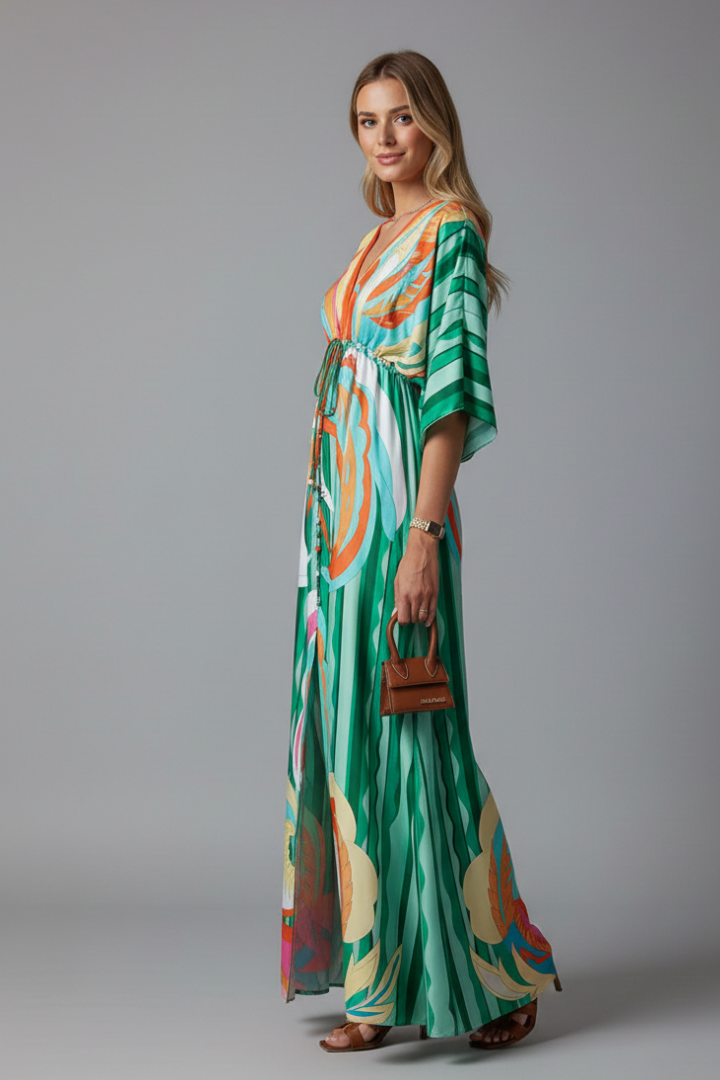 Lucy Effortless Boho Summer Maxi Dress