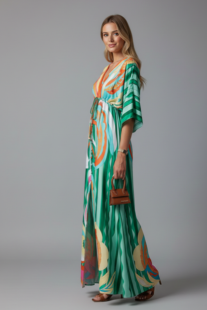Lucy Effortless Boho Summer Maxi Dress