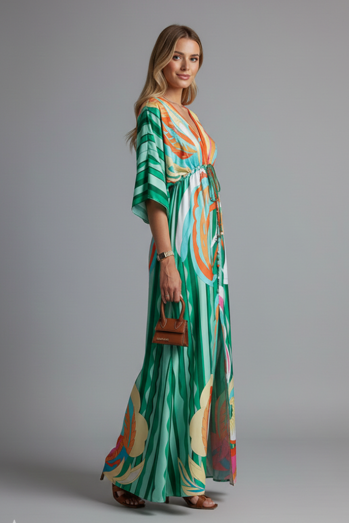 Lucy Effortless Boho Summer Maxi Dress